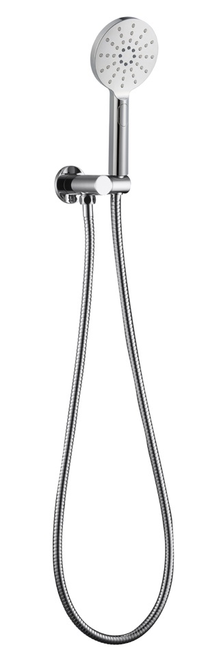 Rund Round Shower On Bracket Chrome