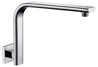 Kasten Curve Wall Shower Arm Brushed Nickel
