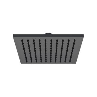 Eckig Square Brass Shower Head 200mm Matte Black