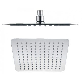 Eckig Square Shower Head 250mm Stainless Steel