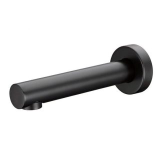 Rund Round Bath Spout Matte Black