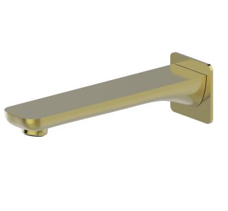 Luxus Bath Spout 180mm Brushed Gold