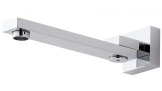 Eckig Square Swivel Bath Spout Chrome