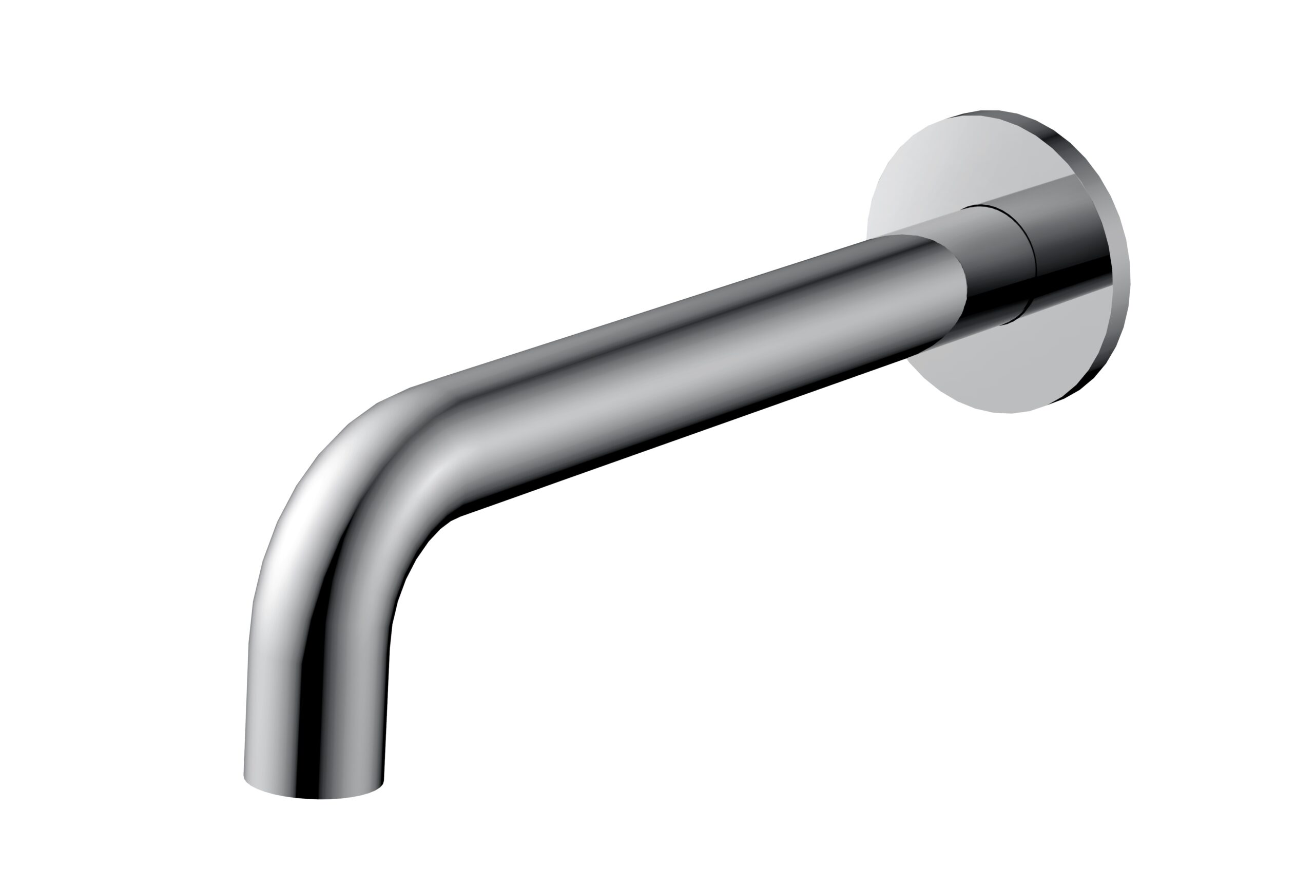 Morgan Rund Basin / Bath Spout 200mm Chrome