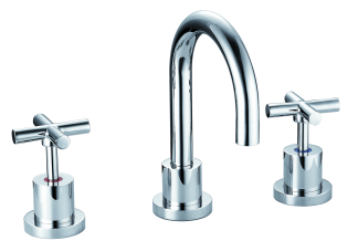 Wahlen 10 Cross Handle Basin Set