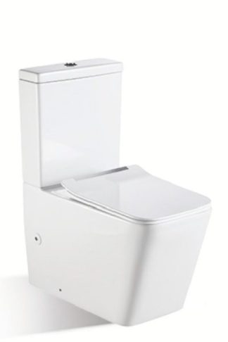 Caserta Rimless Back To Wall Toilet Suite
