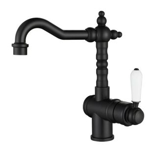 Bordeaux High Basin Mixer Matte Black