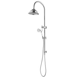 Bordeaux Shower Column Set Chrome