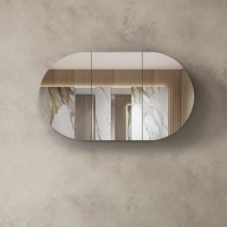 Bondi 1500 Shaving Cabinet Natural Oak