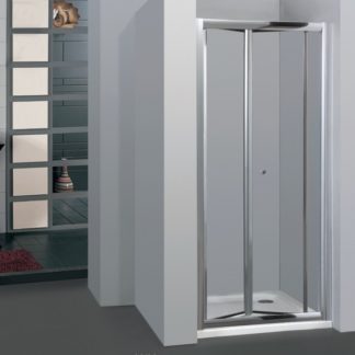 Bardon Bi-Fold Semi Frameless 860 - 910mm Door Sliver