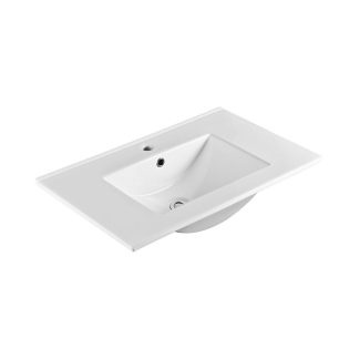 Ceramic Vanity Top White 750mm (01)