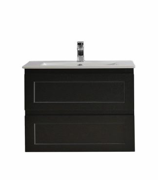 Fremantle 750 Wall Hung Vanity Matte Black