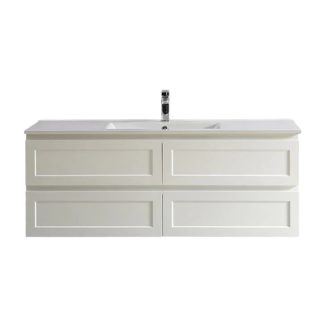 Fremantle 1200 Wall Hung Vanity Matte White