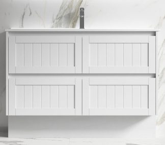 Heritage PVC 1500 Vanity Finger Pull White