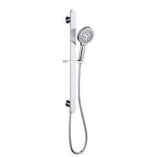 Kara Multifunction Shower On Rail with Water Inlet Chrome
