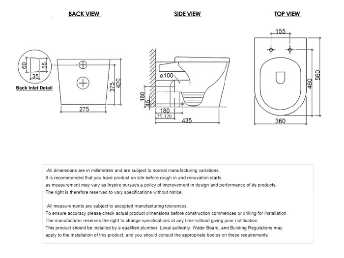 Alzano Hurricane Rimless Flushing Wall Faced Geberit Toilet Suite Matte White - Image 5