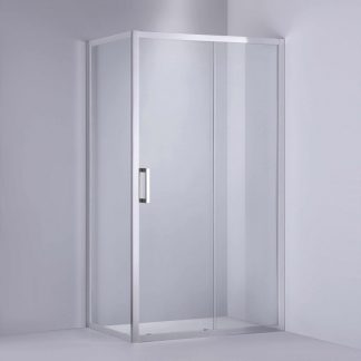 Sliding Semi Frameless Shower Screen 1200 x 900