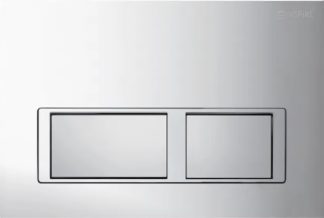 Inspire Dual Flush Plate Square