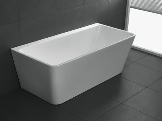1700mm Square Back to Wall Bath