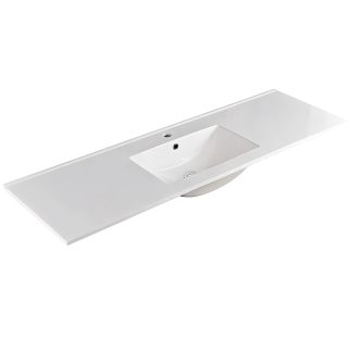 Ceramic Vanity Top White 1500mm (01)