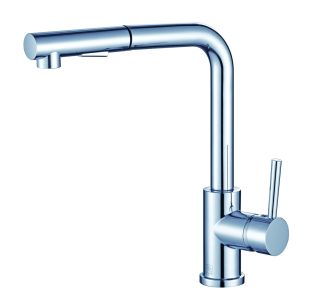 Kuchendesigner Pull Out Kitchen Mixer Chrome