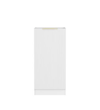 Bondi Fluted White 415mm Base Laundry Cabinet
