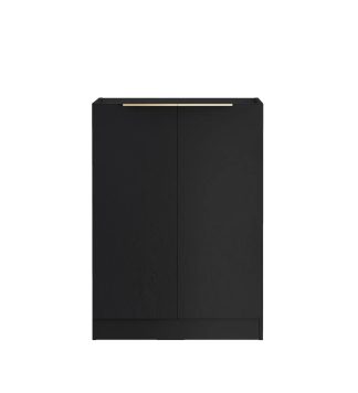 Byron Black Oak 630mm Base Laundry Cabinet
