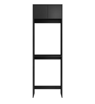 Byron Black Oak 2100mm Tall Washing Machine Cabinet
