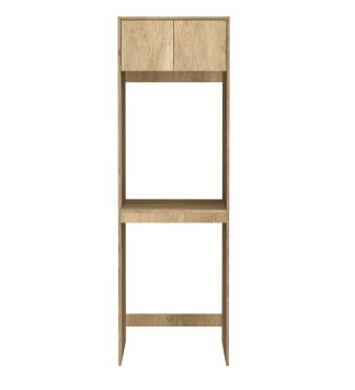Byron Natural Oak 2100mm Tall Washing Machine Cabinet