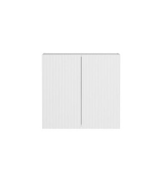 Bondi Fluted White 630mm Wall Laundry Cabinet