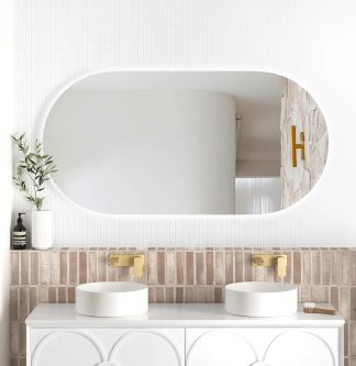 Noosa Frameless Tuffi Led Mirror 1500 x 750