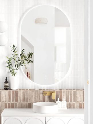 Noosa Frameless Tuffi Led Mirror 900 x 600