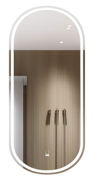 Noosa Led Shaving Cabinet 450 x 900 Natural Oak