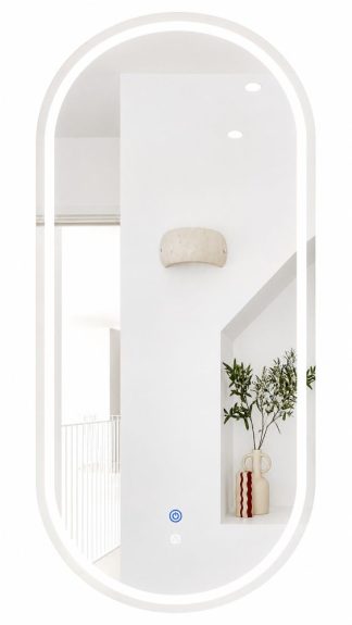 Noosa Led Shaving Cabinet 450 x 900 Woodland Oak Premium Edition