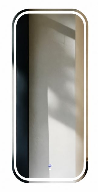 Newport Led Shaving Cabinet 450 x 900 Matte White Premium Edition