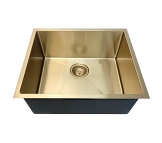 Axon 58S Sink Stainless Steel Brushed Gold 47L