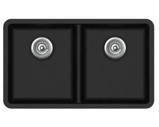 Viva Granite Quartz Double Bowl Kitchen Sink