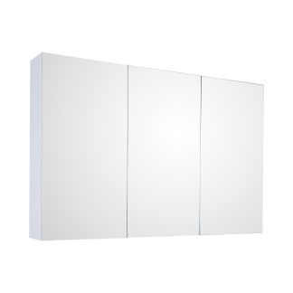 PVC Shaving Mirror Cabinet 1200 Pencil Edge