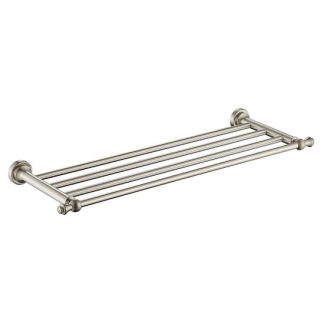 Medoc Bathroom Shelf Brushed Nickel