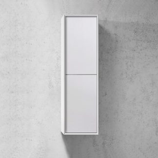 Noosa Tall Boy Matte White Wall Hung