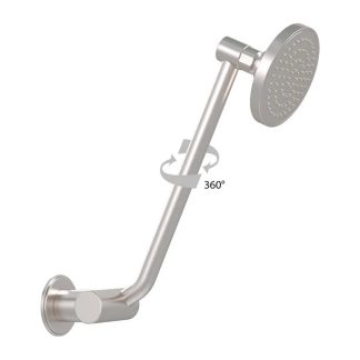 Streamjet Clicklock Arm Shower Brushed Nickel