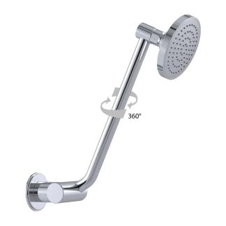 Streamjet Clicklock Arm Shower Chrome