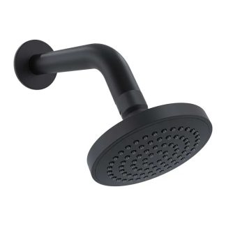 Streamjet Downswept Arm Shower Matte Black
