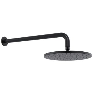 Cosmic Horizontal Wall Shower 450 Matte Black