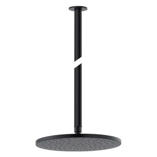 Cosmic 450mm Ceiling Shower Matte Black
