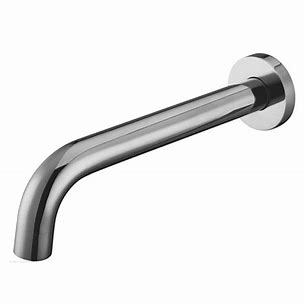 Rund Curve Basin / Bath Spout 180mm Chrome