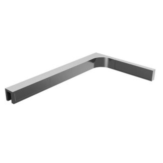 Purity Shower Screen Left Hand Brace Polished