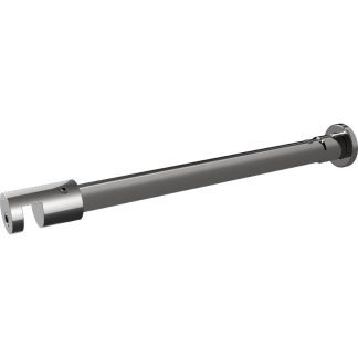 Purity Shower Screen Round Horizontal Support Arm Brushed Nickel