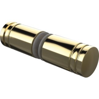 Purity Knob Round Circles Brushed Gold