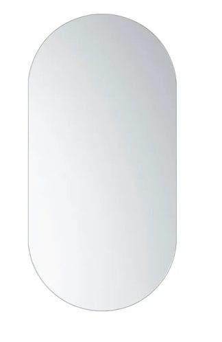 Pencil Edge Oval Mirror